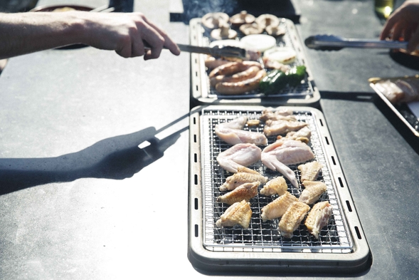 【朝夕食事付】丹波赤鶏のBBQプラン【アーリーチェックイン、レイトチェックアウトも可】